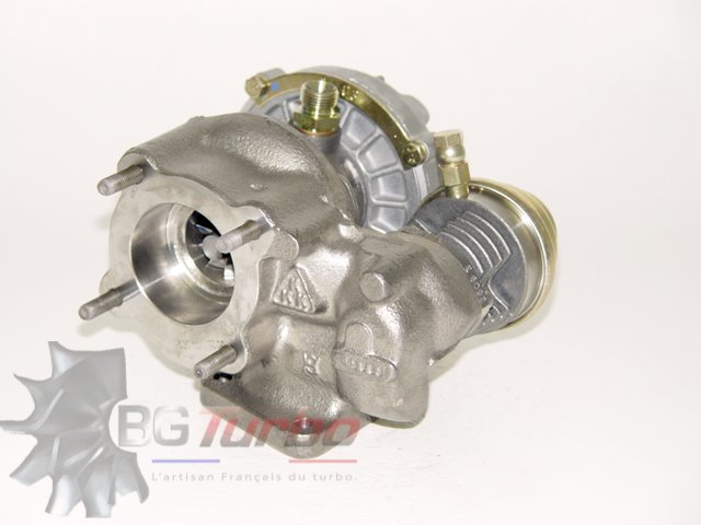 TURBO - HYBRIDE -  NEUF OE PRÉPARÉ EN FRANCE  - STAGE2 - 0 - 6+6 pales - MFS PERFORMANCE K143Diamètre admission - Ind : 31,9 mm / Exd : 49,9 mm / Angle : 0°
